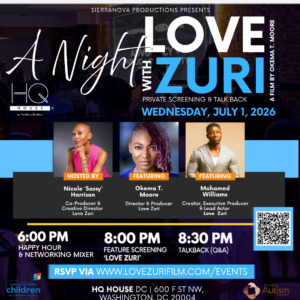 A private presentation, screening, & Q&A on Autism Awareness